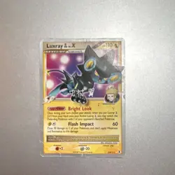 Pokemon Luxray GL Lv.X Rising Rivals 109/111 Holo Ultra Rare 110 HP Card - Image 1