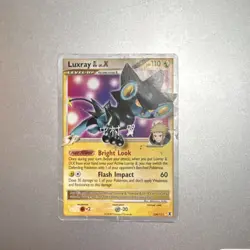 Pokemon Luxray GL Lv.X Rising Rivals 109/111 Holo Ultra Rare 110 HP Card - Image 2