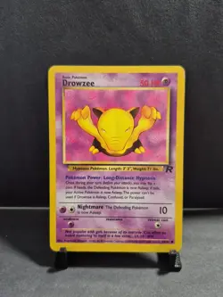 Pokemon Card Drowzee 54/82 1st Edition Team Rocket - Image 1