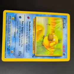 PSYDUCK 53/62 POKEMON CARD (FOSSIL SET) - Image 2