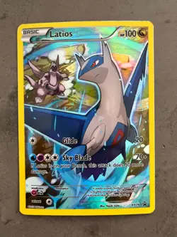Latios XY79 Black Star Promo Holo LP Pokemon Card - Image 1