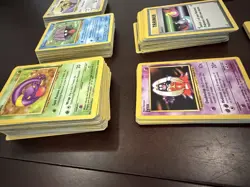 275+ Vintage Pokemon Cards Lot WOTC 1995-99 No Energy Includes Rares/Uncommons - Image 4