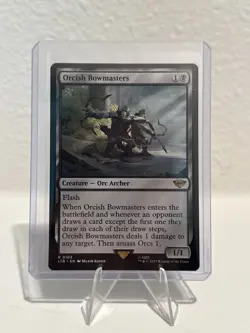 Magic: The Gathering Orcish Bowmasters Non-Foil Card 103 Lord of the Rings Rare - Image 1