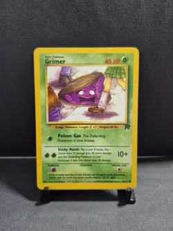 Pokemon TCG 1999 Grimer 1st Edition Non-Holo Card #57/82 - Image 1