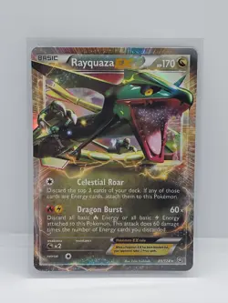 Rayquaza EX - 85/124 - Ultra Rare - Dragons Exalted - Pokemon Card - NM/M - Image 1