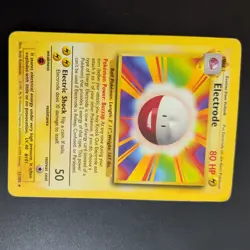 ELECTRODE 21/102 POKEMON CARD (BASE SET) - Image 3