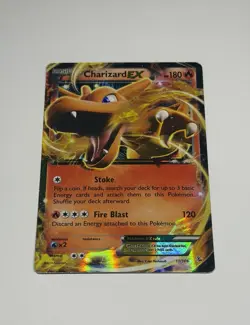Charizard EX 11/106 - Pokemon Card TCG Flashfire XY Ultra Rare Card MP/HP - Image 1