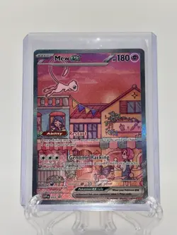 Pokemon Mew EX 151 TCG Holo Promo Card Scarlet & Violet Mint - Image 3
