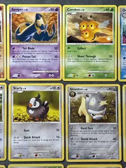 Mid era Pokemon Cards Lot 2006-2009 Komiya Trampinch Finneon Aron Parasect + - Image 3