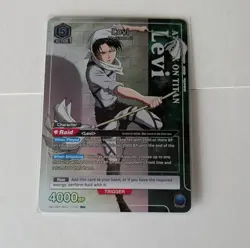 Union Arena Attack on Titan Levi Raid Trigger Card UE10ST/AOT-1-110 - Image 1