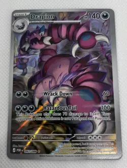 2026 Pokemon Drapion 097/088 Me03 Perfect Order Illustration Rare EN English - Image 1