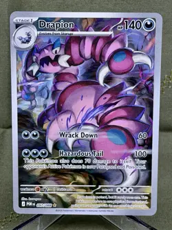 2026 Pokemon Drapion 097/088 Me03 Perfect Order Illustration Rare EN English - Image 1