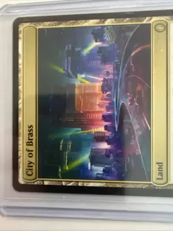 City of Brass #62 Rare MTG Teenage Mutant Ninja Turtles Commander TMC EN NM - Image 2