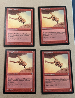 4x - Mogg Fanatic - Tempest - MTG - Magic the Gathering - x4 - Image 1