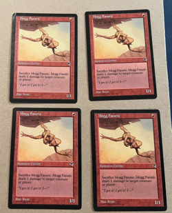 4x - Mogg Fanatic - Tempest - MTG - Magic the Gathering - x4 - Image 2