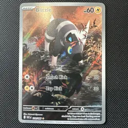 Blitzle 114/086 Pokemon White Flare Illustration Rare Mint Condition - Image 1