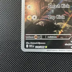 Blitzle 114/086 Pokemon White Flare Illustration Rare Mint Condition - Image 5