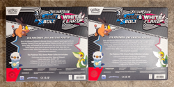 Pokemon TCG Black Bolt & White Flare Unova Poster Collection LOT OF 2 SEALED - Image 2