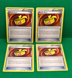 Pokemon Tcg Muscle Band - 121/146 - XY Base set - Non Holo x4 - Image 1