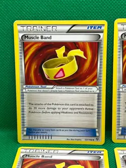 Pokemon Tcg Muscle Band - 121/146 - XY Base set - Non Holo x4 - Image 2