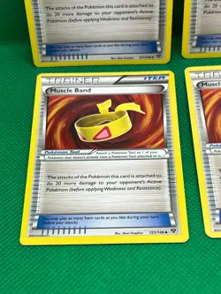 Pokemon Tcg Muscle Band - 121/146 - XY Base set - Non Holo x4 - Image 4