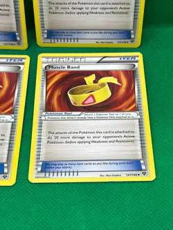 Pokemon Tcg Muscle Band - 121/146 - XY Base set - Non Holo x4 - Image 5