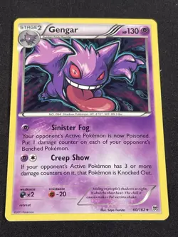 Pokemon TCG Gengar Holo Rare XY - BREAKthrough 60/162 - Image 1