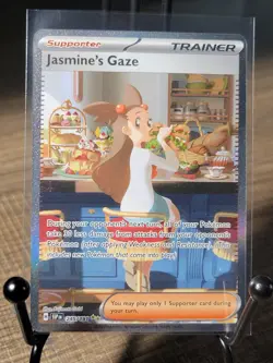 Jasmine’s Gaze SIR Special Illustration Rare 245/191 Surging Sparks Pokemon - Image 1
