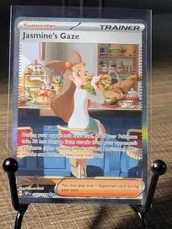 Jasmine’s Gaze SIR Special Illustration Rare 245/191 Surging Sparks Pokemon - Image 2