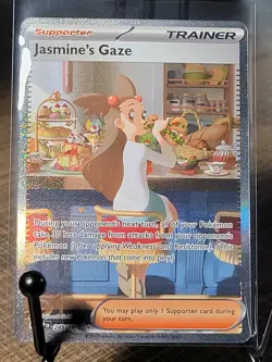 Jasmine’s Gaze SIR Special Illustration Rare 245/191 Surging Sparks Pokemon - Image 3