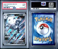 Pokemon Steelix Illustration Rare Mega Evolution 150/132 PSA 9 - Image 2