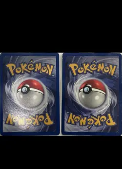 Pokemon Vintage English Team Rocket Meowth #62 Base Set 2 Persian #42 Lot - Image 2