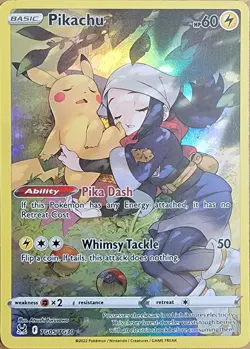 The Pokemon Company Pikachu TG05/TG30 Lost Origin Trainer Gallery Ultra Rare Ho… - Image 1