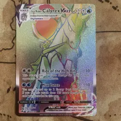Ice Rider Calyrex VMAX (Secret) 202/198 Chilling Reign NM Pokemon Card TCG NM - Image 1