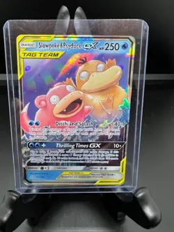 Pokemon Unified Minds Slowpoke & Psyduck GX Tag Team #35/236 - Image 1