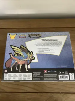 Pokemon TCG Celebrations Zacian Deluxe Pin Collection Box 25th Sealed - Image 2