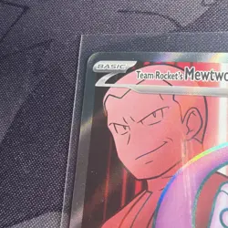 Pokemon TCG Team Rockets Mewtwo EX 213/182 Ultra Rare Destined Rivals - Image 2