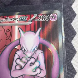 Pokemon TCG Team Rockets Mewtwo EX 213/182 Ultra Rare Destined Rivals - Image 3