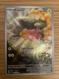 Pokemon TCG Pawmi 226/091 Paldean Fates - Image 1