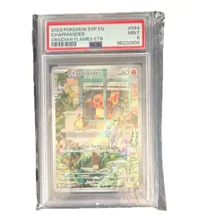 Pokemon Charmander 044 Holo Promo SV Scarlet & Violet PSA 9 2023 English - Image 1