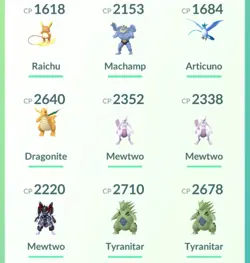 Pokemon Go PTC Acc, Guaranteed Lucky Armor Mewtwo - Image 2