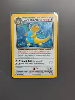 Dark Dragonite - 5/110 - Holo Rare Legendary Collection (MP) Pokemon - Image 1