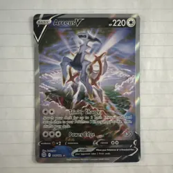 Pokemon TCG Arceus v Alternate Art 166/172 Sword & Shield Brilliant Stars - Image 1