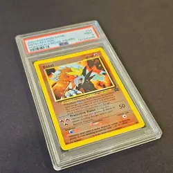 2001 Pokemon Wotc Promo Entei Reverse Holo PSA 9 #34/53 English TCG - Image 3