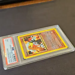2001 Pokemon Wotc Promo Entei Reverse Holo PSA 9 #34/53 English TCG - Image 4