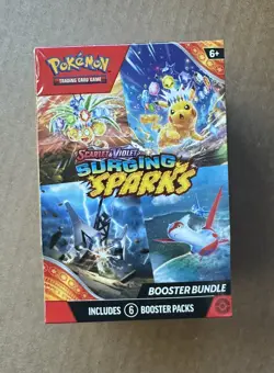Pokemon TCG Scarlet and Violet Surging Sparks Booster Bundle Box Factory Sealed - Image 1