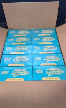 Pokemon Ascended Heroes Elite Trailer Box Case Of 10 new and sealed - Image 1