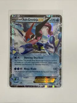 Pokemon TCG Ash-Greninja EX XY133 Blackstar Promo 2016 - Image 2