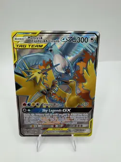 Pokemon Moltres & Zapdos & Articuno GX Ultra Rare Holo 66/68 Hidden Fates - Image 1