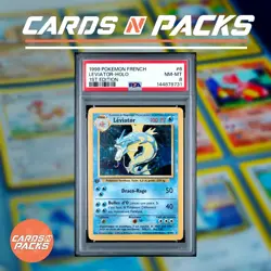 Carte Pokemon Leviator 6/102 Holo Set de base Edition 1 PSA 8 ✨ - Image 1
